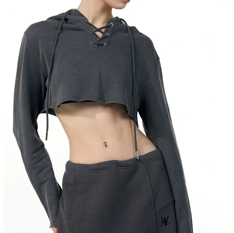 WOOALONG  |Unisex Street Style Plain Cotton Co-ord Logo