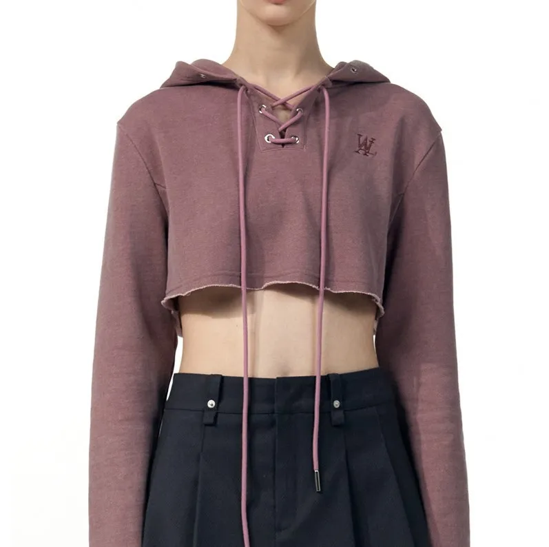 WOOALONG  |Unisex Street Style Plain Cotton Co-ord Logo