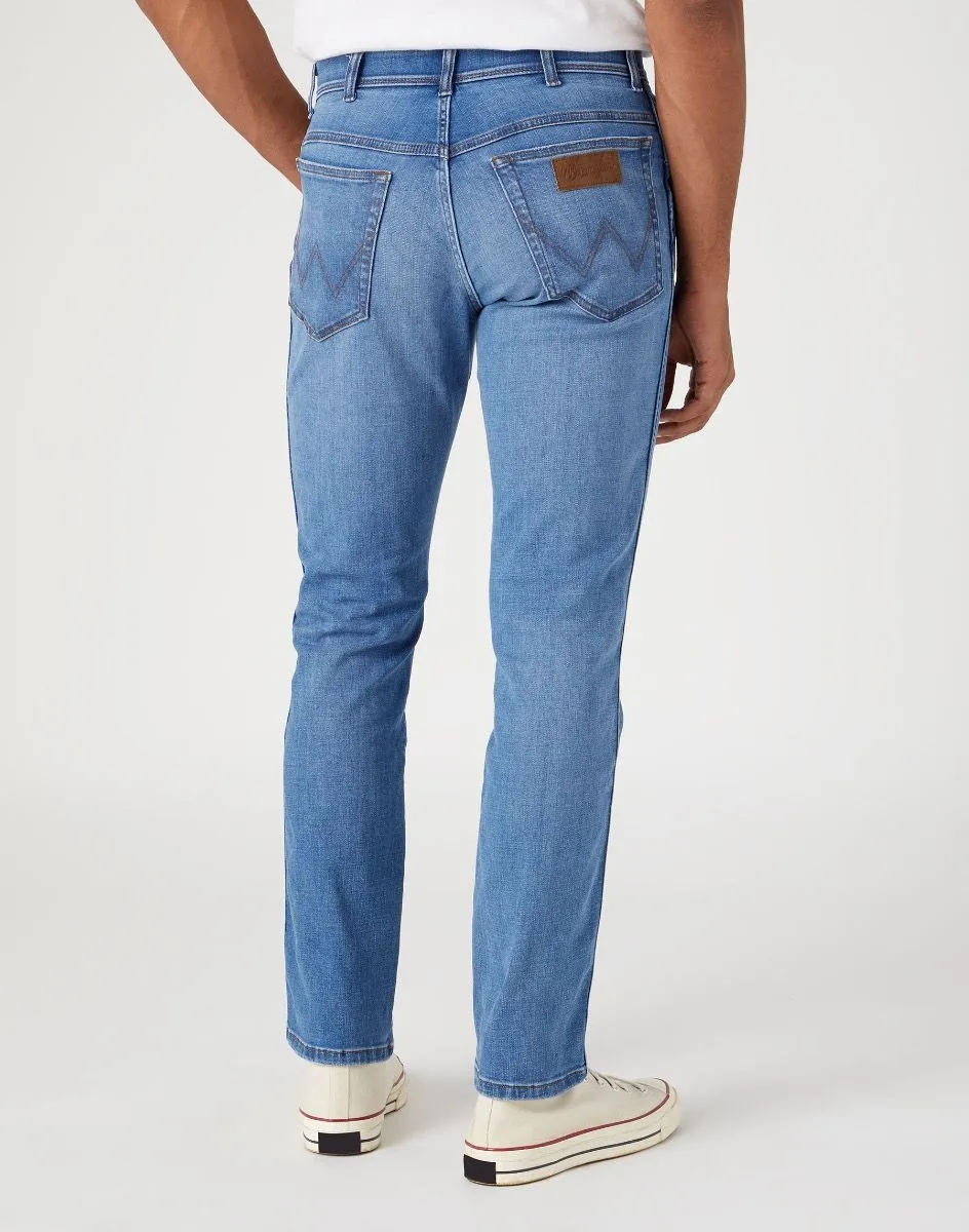 Wrangler Texas Slim Stretch Denim Jeans On Point