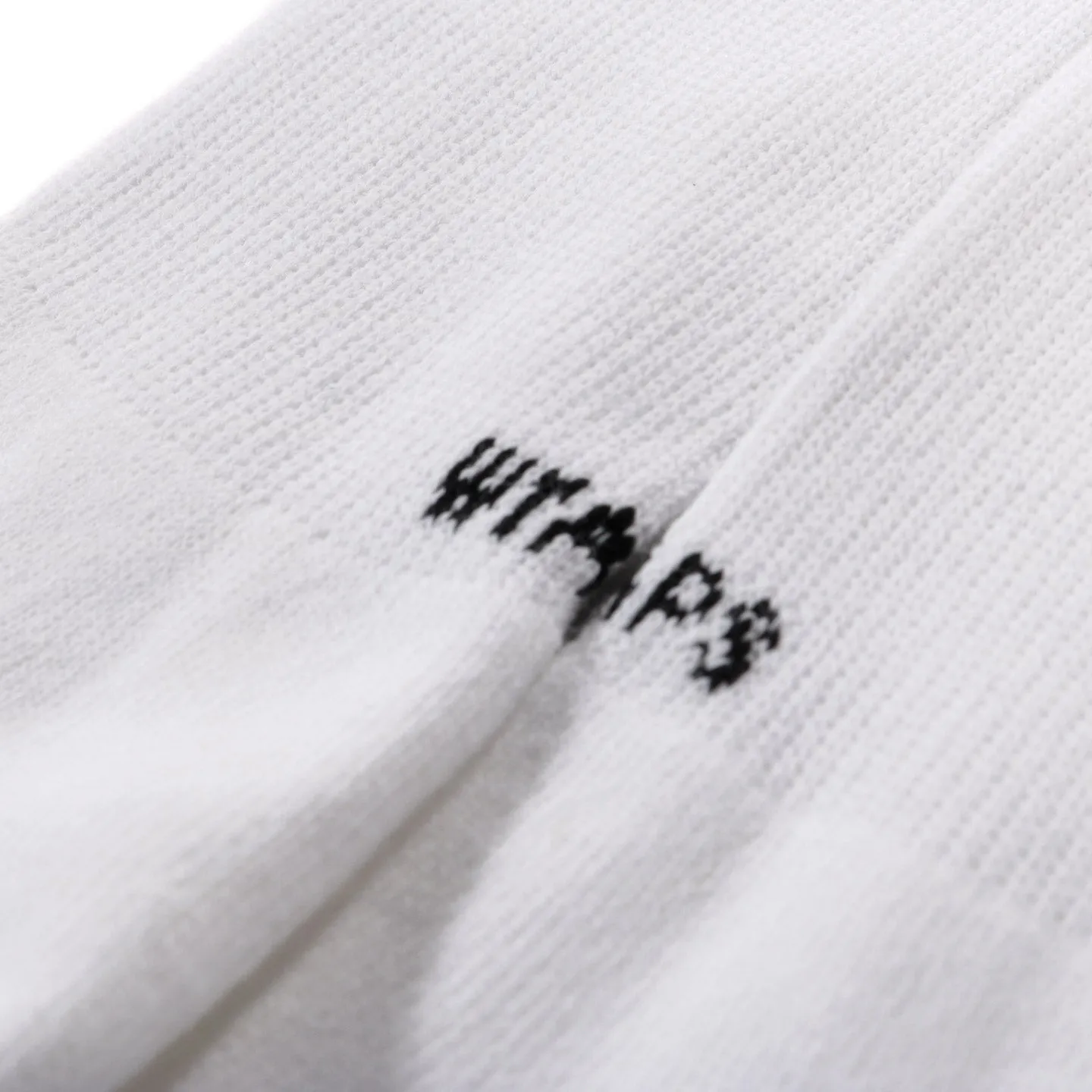 WTAPS SOCKS 3-PACK WHITE