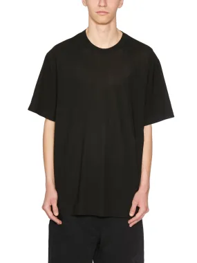 Y-3 Logo Printed Crewneck Oversized T-Shirt