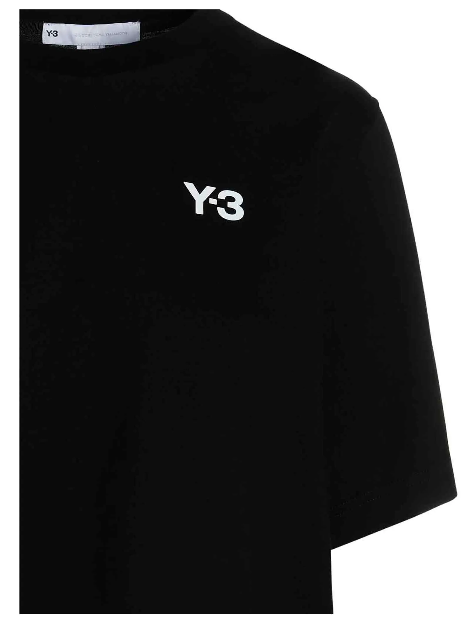 Y-3 Logo Printed Crewneck T-Shirt