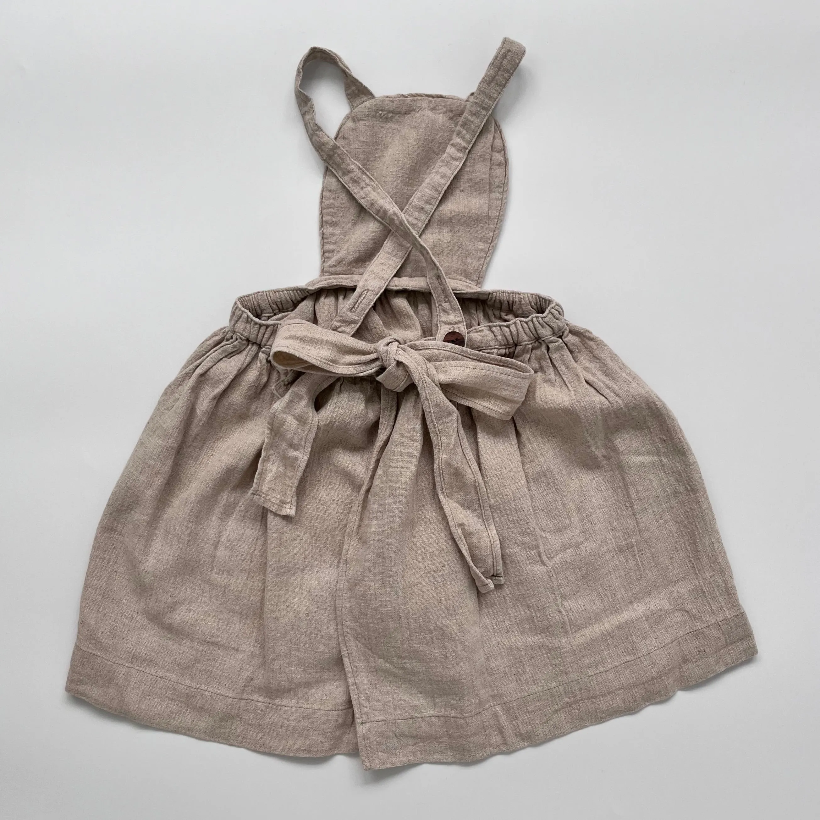 Yoli & Otis Linen Pinafore Dress: 5 Years