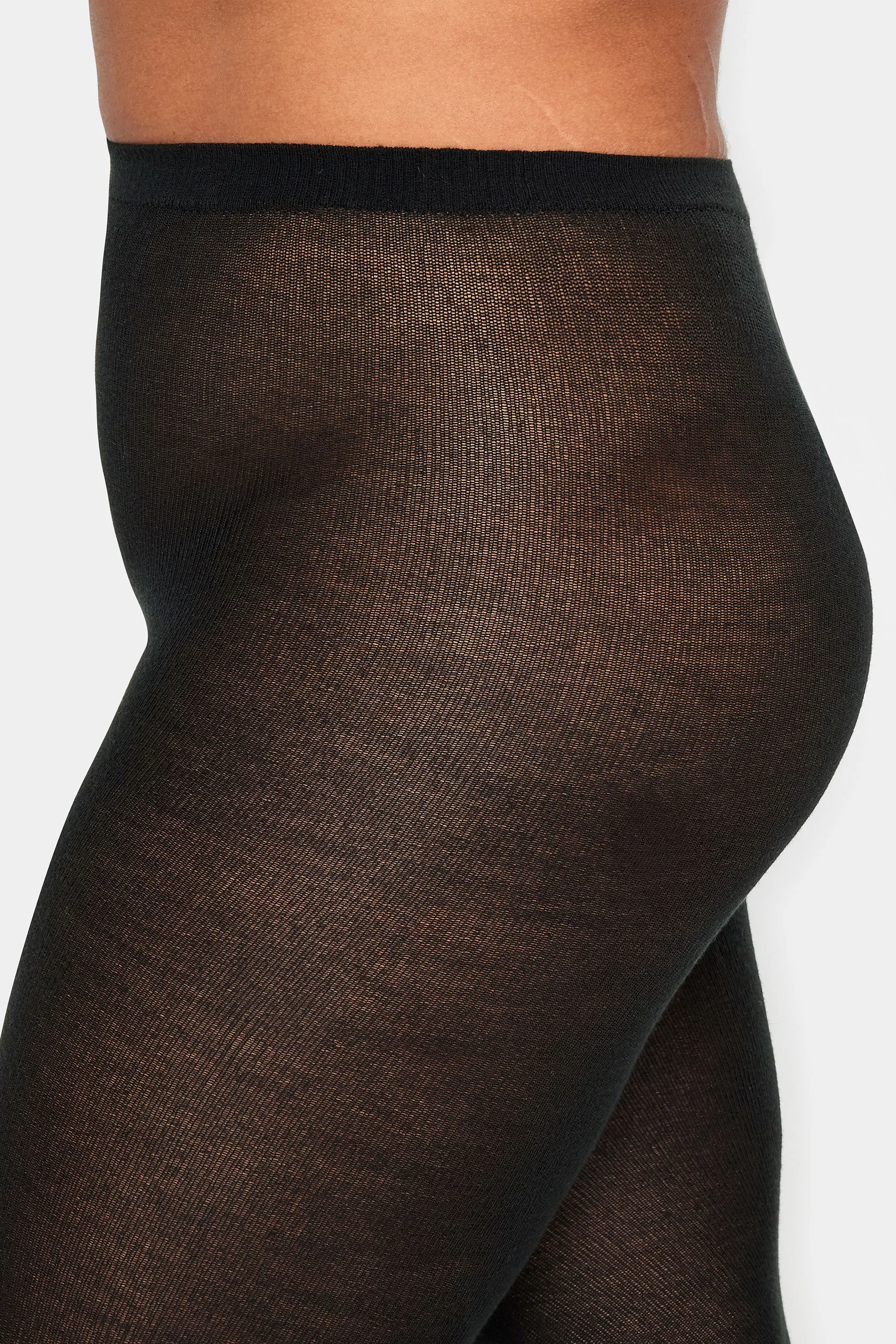 YOURS Curve Black Super Soft Tights