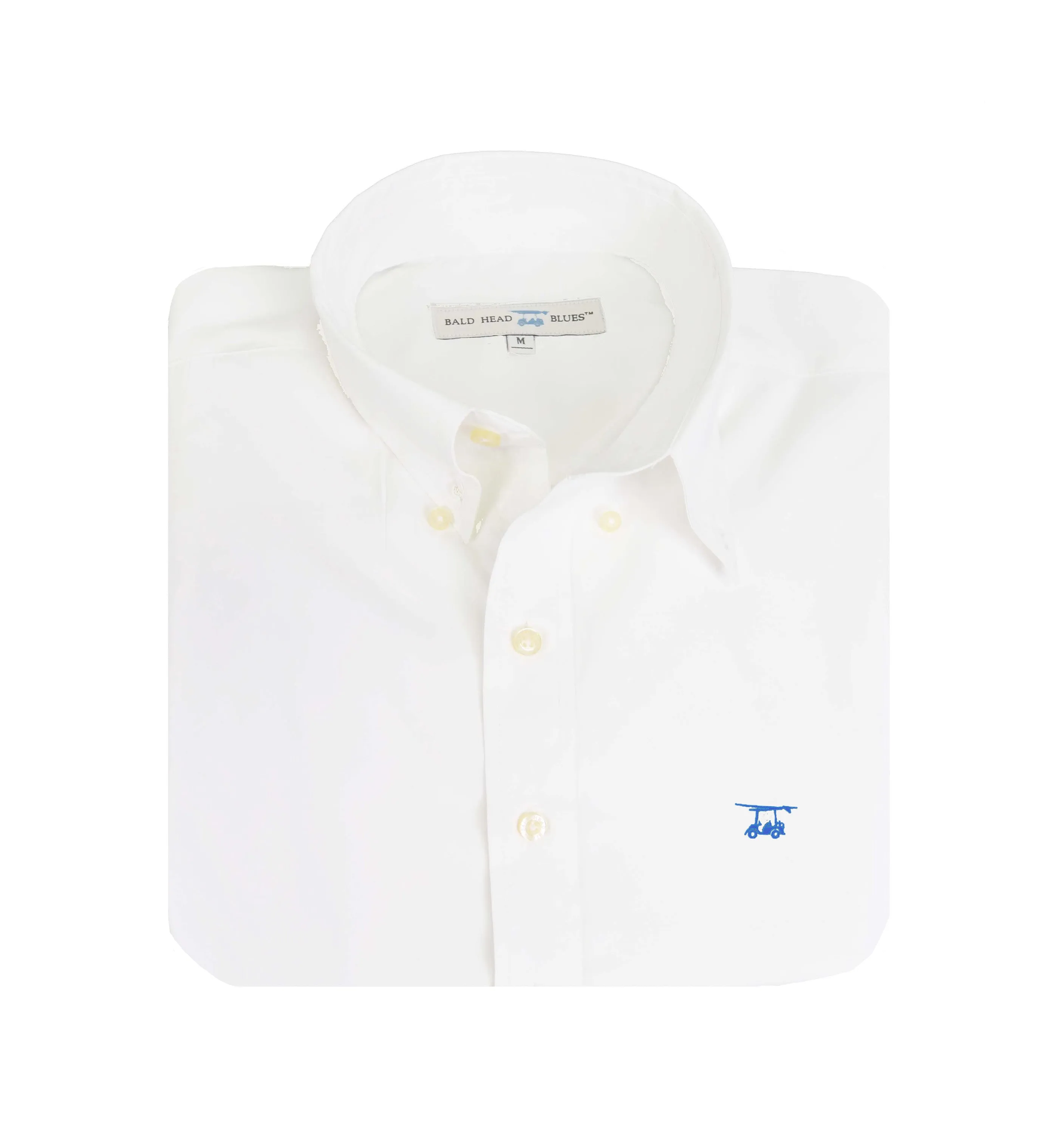 Youth Islander Button Down - White